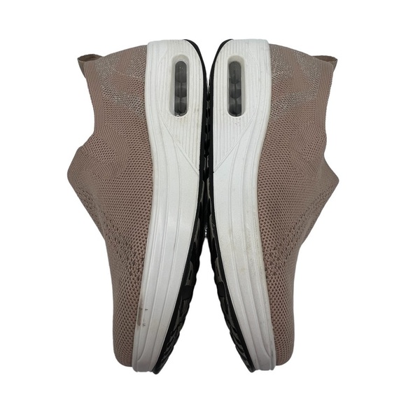 DONNA Mauve Comfort Wedge Slip On Sneakers Size 40 Women's - Picture 6 of 9